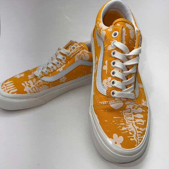 Vans Old Skool Anaheim Factory Sneaker Floral Citrus, Women's Size 8 / EUR 38.5 - Picture 2 of 10